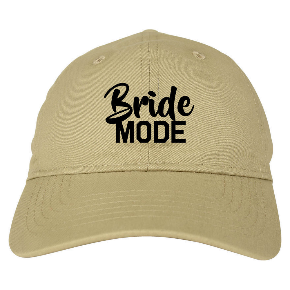 Bride Mode Bridal Mens Dad Hat Baseball Cap